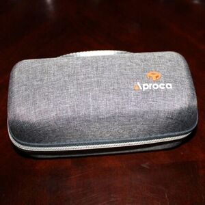 Aproca Hard Travel Case | Gray Aesthetic | Minimalist & Tech Storage